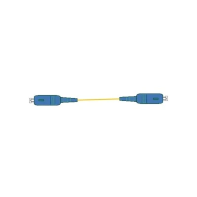 Καλώδιο μονότροπης οπτικής ίνας FRACARRO BR1-PP SC/UPC αρσενικό - SC/UPC αρσενικό 1m σε κίτρινο χρώμα