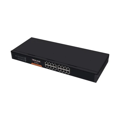 Μεταγωγέας δικτύου Switch PoE 16 θυρών 10/100/1000 Mbps REDLINE RL-SP8616G Μεταγωγέας δικτύου Switch PoE 16 θυρών 10/100/1000 Mbps REDLINE RL-SP8616G