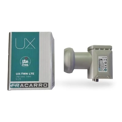 LNB (μάτι) FRACARRO UX-TWN LTE 287839 διπλής εξόδου με προστασία από παρεμβολές