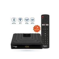 Υβριδικός Δορυφορικός Δέκτης & IPTV TV Box FOBEM VISION S H618 DVB-S2 4GB RAM 32GB ROM 6K Dual WiFi Voice Remote