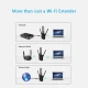 Ασύρματος ενισχυτής Wi-Fi Repeater WAVLINK WL-WN575A3 Dual Band AC1200 με 4 κεραίες και θύρες LAN/WAN 72x50x25mm Ασύρματος ενισχυτής Wi-Fi Repeater WAVLINK WL-WN575A3 Dual Band AC1200 με 4 κεραίες και θύρες LAN/WAN 72x50x25mm
