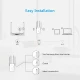 Ασύρματος ενισχυτής Wi-Fi Repeater WAVLINK WL-WN575A3 Dual Band AC1200 με 4 κεραίες και θύρες LAN/WAN 72x50x25mm Ασύρματος ενισχυτής Wi-Fi Repeater WAVLINK WL-WN575A3 Dual Band AC1200 με 4 κεραίες και θύρες LAN/WAN 72x50x25mm