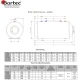 Ηλιακός επιλεκτικός θερμοσίφωνας Bartec Premium Glass INOX 430BA 120L/2,00m² διπλής ενέργειας για ταράτσα