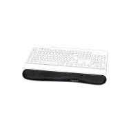 DELOCK στήριγμα καρπού για πληκτρολόγιο/laptop 12558, 20x85x465mm, μαύρο