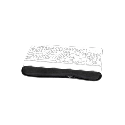 DELOCK στήριγμα καρπού για πληκτρολόγιο/laptop 12558, 20x85x465mm, μαύρο DELOCK στήριγμα καρπού για πληκτρολόγιο/laptop 12558, 20x85x465mm, μαύρο