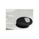 DELOCK Mousepad 12559 με στήριγμα καρπού, 252 x 227mm, μαύρο