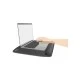 DELOCK mousepad για laptop με στήριγμα καρπού 12601, 320x420mm, μαύρο DELOCK mousepad για laptop με στήριγμα καρπού 12601, 320x420mm, μαύρο