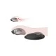 DELOCK στήριγμα καρπού για ποντίκι 12602, 25x115x165mm, μαύρο