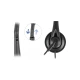 DELOCK headphones με μικρόφωνο 27177, mono, USB, volume control, μαύρα
