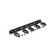 DELOCK cable management 43345 για rack 19"/1U 5x γάντζοι για την καλύτερη οργάνωση των καλωδίων