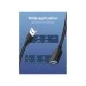 CABLETIME καλώδιο USB 3.0 αρσενικό σε θηλυκό C160, 5Gbps, 1m, μαύρο CABLETIME καλώδιο USB 3.0 αρσενικό σε θηλυκό C160, 5Gbps, 1m, μαύρο