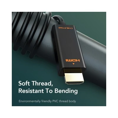 Καλώδιο Mini DisplayPort σε HDMI CABLETIME με ανάλυση έως 1080p μήκος καλωδίου 1.8m σε λευκό χρώμα