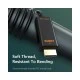 Καλώδιο Mini DisplayPort σε HDMI CABLETIME με ανάλυση έως 1080p μήκος καλωδίου 1.8m σε λευκό χρώμα