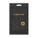 Καλώδιο Mini DisplayPort σε HDMI CABLETIME με ανάλυση έως 1080p μήκος καλωδίου 1.8m σε λευκό χρώμα
