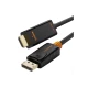 Καλώδιο CABLETIME Displayport σε HDMI AV585, 1080p, 1m, μαύρο