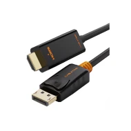 Καλώδιο CABLETIME Displayport σε HDMI AV585, 1080p, 1.8m, μαύρο