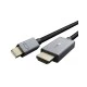 Καλώδιο Mini DisplayPort σε HDMI CABLETIME με LED & ανάλυση οθόνης 4K με μήκος καλωδίου 1.8m μαύρο Καλώδιο Mini DisplayPort σε HDMI CABLETIME με LED & ανάλυση οθόνης 4K με μήκος καλωδίου 1.8m μαύρο