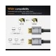 Καλώδιο CABLETIME HDMI 2.0 AV566 4k/60hz 1m μαύρο Καλώδιο CABLETIME HDMI 2.0 AV566 4k/60hz 1m μαύρο