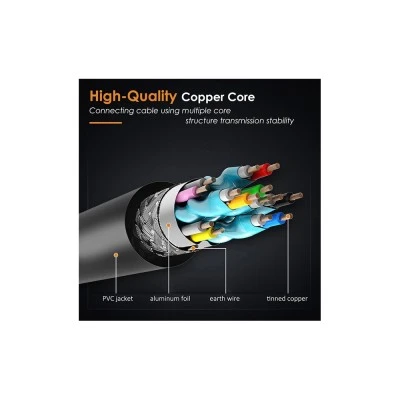 Καλώδιο CABLETIME HDMI 2.0 AV566 4k/60hz 1m μαύρο Καλώδιο CABLETIME HDMI 2.0 AV566 4k/60hz 1m μαύρο