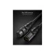 Καλώδιο μικροφώνου CABLETIME XLR AV350 3P M/F 24AWG μαύρο μήκους 20m