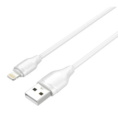 LDNIO καλώδιο Lightning σε USB LS372, 2.1A, 2m, λευκό LDNIO καλώδιο Lightning σε USB LS372, 2.1A, 2m, λευκό