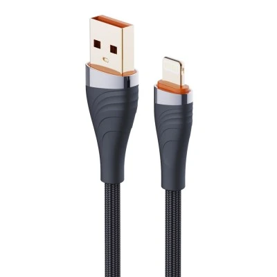 LDNIO καλώδιο Lightning σε USB LS691, 30W, 1m, γκρι LDNIO καλώδιο Lightning σε USB LS691, 30W, 1m, γκρι