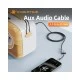 CABLETIME καλώδιο ήχου 3.5mm σε 6.35mm CT-AV321-H11G, 2m, μαύρο