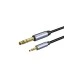CABLETIME καλώδιο ήχου 3.5mm σε 6.35mm CT-AV321-H11G, 2m, μαύρο