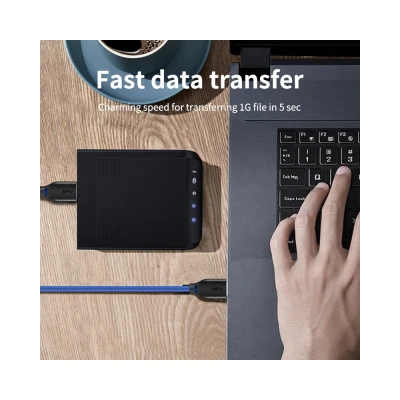 CABLETIME καλώδιο USB 3.0 CT-C160-U3-AMAM, 5Gbps, 2m, μπλε