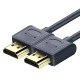 Καλώδιο CABLETIME HDMI AV540-USHEAAG με Ethernet, slim, 4K/60Hz, 18 Gbps, 1m, μπλε Καλώδιο CABLETIME HDMI AV540-USHEAAG με Ethernet, slim, 4K/60Hz, 18 Gbps, 1m, μπλε