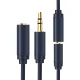 Καλώδιο προέκτασης ήχου 3.5mm CABLETIME CT-AV302-H11G, gold plated, 3m, μπλε