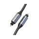 Καλώδιο ήχου Toslink CABLETIME CT-AV380-P04GN, gold plated, 5mm, 3m, μαύρο Καλώδιο ήχου Toslink CABLETIME CT-AV380-P04GN, gold plated, 5mm, 3m, μαύρο