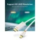 Καλώδιο CABLETIME mini DisplayPort σε HDMI CT-AV588-03G4K, 4K/30Hz, 1m, λευκό