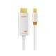 Καλώδιο CABLETIME mini DisplayPort σε HDMI CT-AV588-03G4K, 4K/30Hz, 1m, λευκό