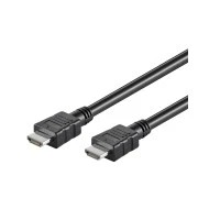 Καλώδιο GOOBAY 58444 HDMI με Ethernet HDR 30AWG 7.5m μαύρο υψηλής ανάλυσης 4K