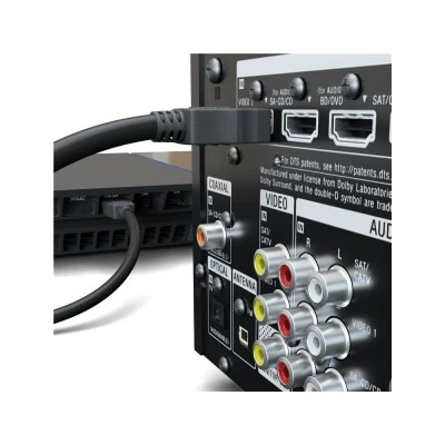 Καλώδιο GOOBAY HDMI 2.0 60621 με Ethernet, 4K/60Hz 18Gbit/s, 1.5m, μαύρο