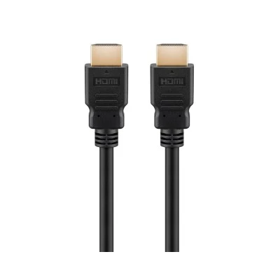 Καλώδιο GOOBAY HDMI 2.0 60622 με Ethernet, 4K/60Hz, 18 Gbps, 2m, μαύρο