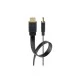 Καλώδιο GOOBAY HDMI 2.0 με Ethernet 61279, flat, 18Gbit/s, 4K, 2m, μαύρο