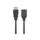 Καλώδιο GOOBAY προέκτασης HDMI 61309, Ethernet, 4K, 18Gbit/s, 2m, μαύρο