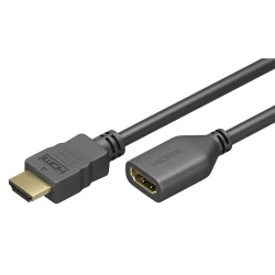 Καλώδιο GOOBAY προέκτασης HDMI 61310, Ethernet, 4K, 18Gbit/s, 3m, μαύρο Καλώδιο GOOBAY προέκτασης HDMI 61310, Ethernet, 4K, 18Gbit/s, 3m, μαύρο