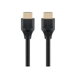 Καλώδιο GOOBAY HDMI 2.1 με Ethernet 61637, ARC, 48Gbit/s 8K, 0.5m, μαύρο