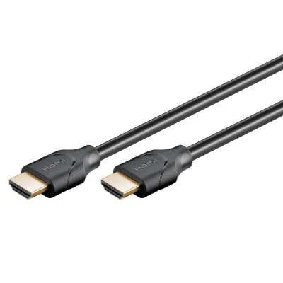 Καλώδιο GOOBAY HDMI 2.1 με Ethernet 61637, ARC, 48Gbit/s 8K, 0.5m, μαύρο