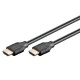 Καλώδιο GOOBAY HDMI 2.1 με Ethernet 61637, ARC, 48Gbit/s 8K, 0.5m, μαύρο