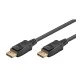Καλώδιο Goobay DisplayPort 61699, 8K/60Hz, 32.4 Gbit/s, 5m, μαύρο