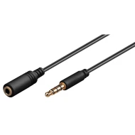Προέκταση καλωδίου ήχου 3.5mm GOOBAY 62480 4 pin stereo CU 3m