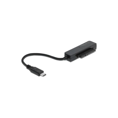 DELOCK αντάπτορας USB-C σε SATA 64084 με θήκη για 2.5" HDD/SSD, 6Gbps DELOCK αντάπτορας USB-C σε SATA 64084 με θήκη για 2.5" HDD/SSD, 6Gbps