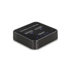 DELOCK docking station 64177, clone function, 2x M.2 NVMe 10 Gbps, μαύρο