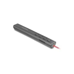 DELOCK τηλεχειριστήριο παρουσιάσεων 64250 με laser & πλήκτρα, 30m, γκρι