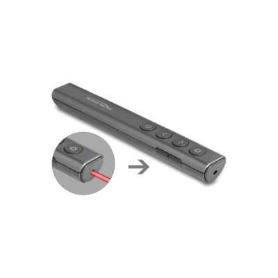 DELOCK τηλεχειριστήριο παρουσιάσεων 64250 με laser & πλήκτρα, 30m, γκρι DELOCK τηλεχειριστήριο παρουσιάσεων 64250 με laser & πλήκτρα, 30m, γκρι