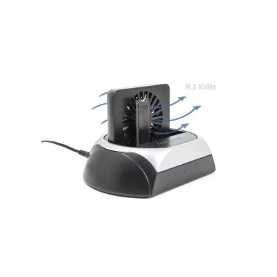 DELOCK docking station για M.2 NVMe/SATA ή 2.5"/3.5" SSD/HDD 64280, 10Gbps, μαύρο